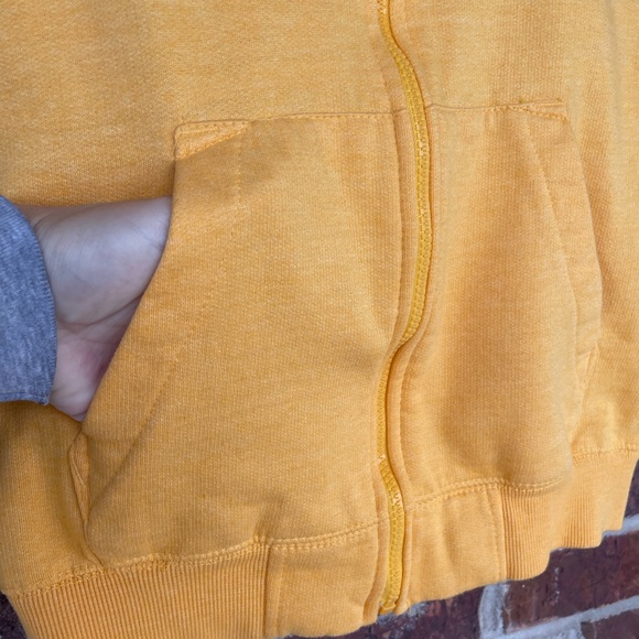 Little Kids Gold And Blue Hooded Zippered Red Camel Jacket Size Medium - Picture 5 of 6